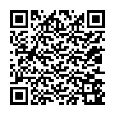 QR-koodi puhelinnumerolle +12013541389