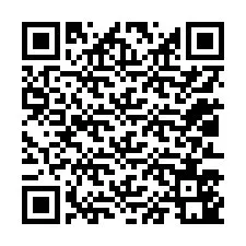 QR код за телефонен номер +12013541579