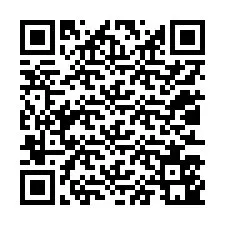 QR-код для номера телефона +12013541598