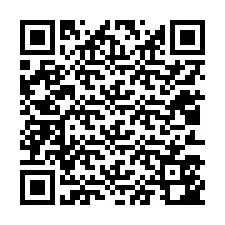 QR код за телефонен номер +12013542142