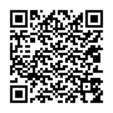 QR-koodi puhelinnumerolle +12013554852