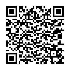 Codice QR per il numero di telefono +12013555504