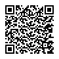 QR-koodi puhelinnumerolle +12013556156