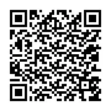 QR код за телефонен номер +12013556158