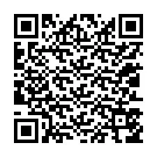 QR код за телефонен номер +12013556478