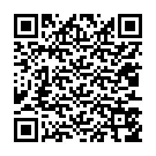 QR код за телефонен номер +12013556482