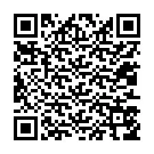 QR код за телефонен номер +12013556483