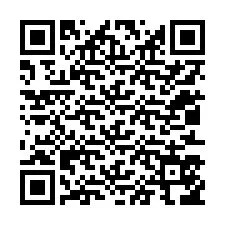 QR kód a telefonszámhoz +12013556484