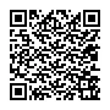 QR код за телефонен номер +12013561346