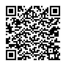 Código QR para número de telefone +12013561347