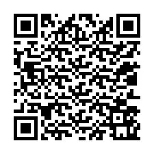 QR Code สำหรับหมายเลขโทรศัพท์ +12013561348