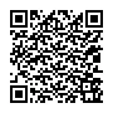 QR-koodi puhelinnumerolle +12013561350