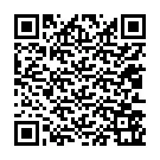 QR-код для номера телефона +12013561352