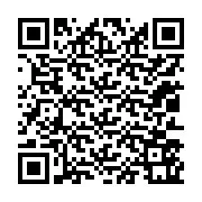 Código QR para número de telefone +12013561355