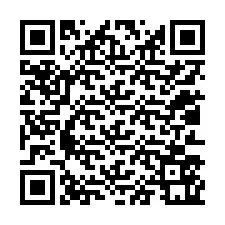 Kode QR untuk nomor Telepon +12013561358