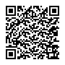 Código QR para número de telefone +12013563956