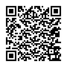 QR Code pour le numéro de téléphone +12013563957