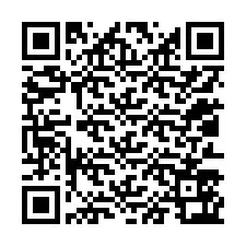 Código QR para número de telefone +12013563958