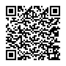 QR-kood telefoninumbri jaoks +12013563962