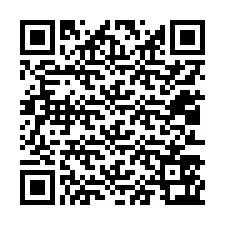 QR-kood telefoninumbri jaoks +12013563963