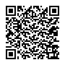 QR код за телефонен номер +12013563967