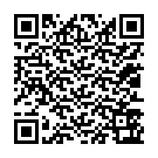 QR код за телефонен номер +12013563969