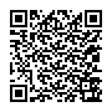 QR kód a telefonszámhoz +12013563970