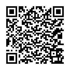 Codice QR per il numero di telefono +12013563971