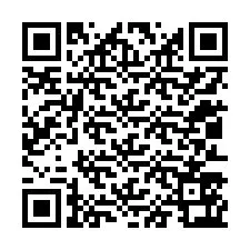 QR код за телефонен номер +12013563974