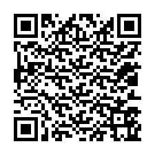 Código QR para número de teléfono +12013565119