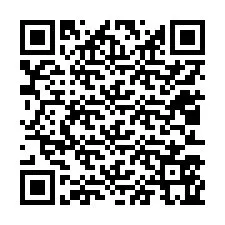 Kode QR untuk nomor Telepon +12013565122