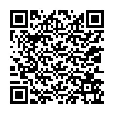 Código QR para número de teléfono +12013565748