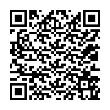 Código QR para número de teléfono +12013565749