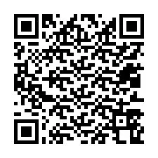 QR kód a telefonszámhoz +12013568817