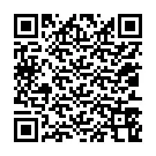 QR-код для номера телефона +12013568818