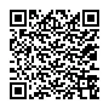 QR код за телефонен номер +12013568819