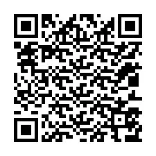 Codice QR per il numero di telefono +12013576101