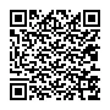 Kode QR untuk nomor Telepon +12013576102