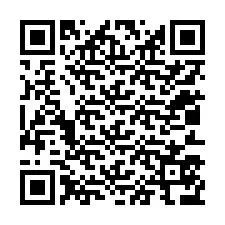 QR-code voor telefoonnummer +12013576104