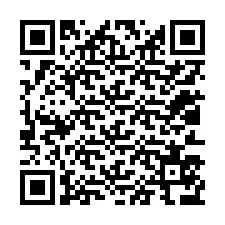 QR-code voor telefoonnummer +12013576519