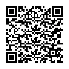 QR код за телефонен номер +12013579050