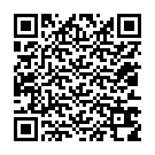 QR-koodi puhelinnumerolle +12013618419