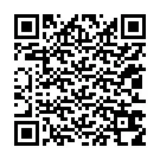 QR-koodi puhelinnumerolle +12013618420