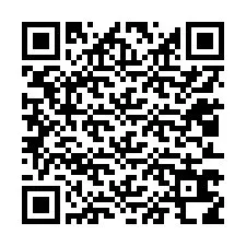 QR код за телефонен номер +12013618422