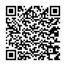 Kode QR untuk nomor Telepon +12013618423