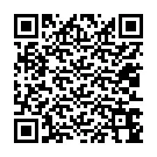 QR-code voor telefoonnummer +12013644433