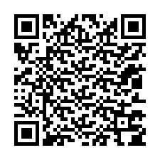 Código QR para número de teléfono +12013704015