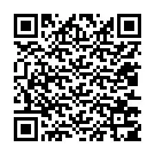 QR-код для номера телефона +12013705786