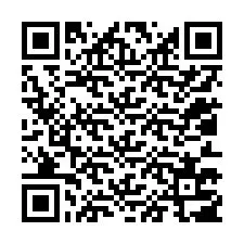 QR kód a telefonszámhoz +12013707508