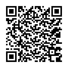 QR kód a telefonszámhoz +12013708469